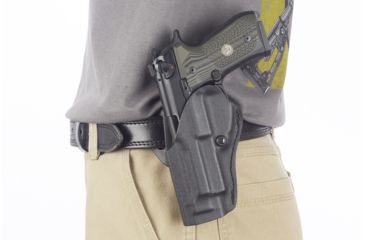Image of Wilson Combat TacSport-Holster, Beretta 92, 96, Left-Hand, 1.5in Belt, Black Kydex TS4BKL15