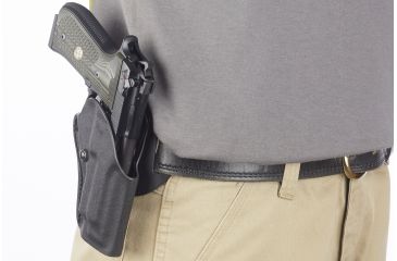 Image of Wilson Combat TacSport-Holster, Beretta 92, 96, Right-Hand, 1.5in Belt, Black Kydex TS4BKR15