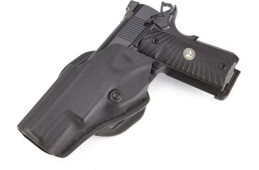 Image of Wilson Combat TacSport-Holster-Full-Size, 1911, Left-Hand, 1.5in Belt, Black Kydex, TS1BKL15