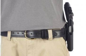 Image of Wilson Combat TacSport-Holster-Full-Size, 1911, Left-Hand, 1.5in Belt, Black Kydex TS1BKL15