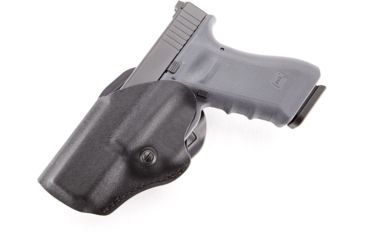 Image of Wilson Combat TacSport-Holster, Glock 17, 22, 31, Left Hand, 1.5in Belt, Black Kydex, TS6BKL15