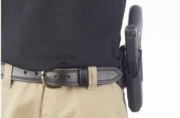 Image of Wilson Combat TacSport-Holster, Glock 17, 22, 31, Left Hand, 1.5in Belt, Black Kydex TS6BKL15