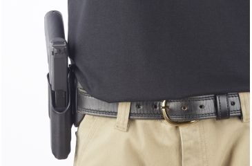 Image of Wilson Combat TacSport-Holster, Glock 17, 22, 31, Right Hand, 1.5in Belt, Black Kydex TS6BKR15