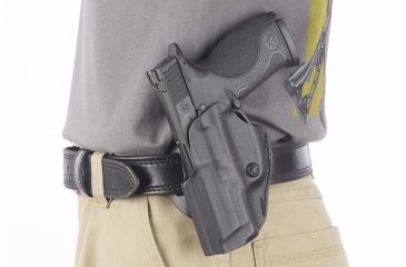 Image of Wilson Combat TacSport-Holster, SW-MP, Left Hand, 1.5in Belt, Black Kydex TS13BKL15