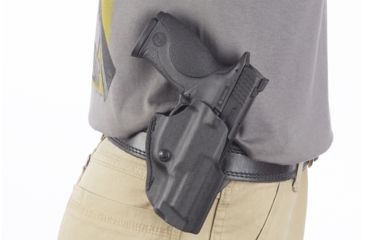 Image of Wilson Combat TacSport-Holster, SW-MP, Right Hand, 1.5in Belt, Black Kydex TS13BKR15