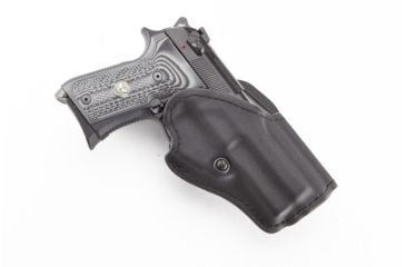 Image of Wilson Combat Tactical Assault Holster, Beretta 92/96 Compact, Right Hand, 1.5in Belt, Black Kydex, Black TA12BKR15