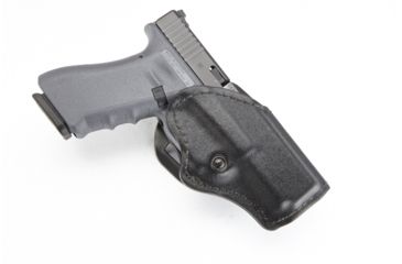 Image of Wilson Combat Tactical Assault Holster, Glock 17, 22, 31, Right Hand, 1.5in Belt, Black Kydex TA6BKR15