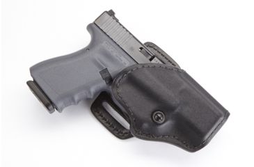 Image of Wilson Combat Tactical Assault Holster, Glock 19/23/32, Right Hand, 1.5in Belt, Black Kydex, Black TA5BKR15