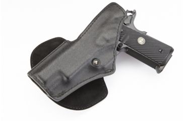 Image of Wilson Combat Tactical Paddle Holster, Full-Size 1911, Left Hand, 1.5in Belt, Black Kydex TP1BKL15