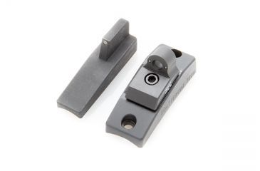 Image of Wilson Combat Trak-Lock II Ghost Ring Sight Set, 12 Gauge, Tritium Front and Rear SGTL2-TFR-12