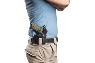 Image of Wilson Combat Undercover Professional Cowhide Leather Inside the Waistband Holster, Beretta 92/96 Compact/Centurion, Right, Black, UP12BLR15