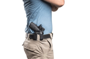 Image of Wilson Combat Undercover Professional Cowhide Leather Inside the Waistband Holster, Full-Size 1911, Right, Black, UP1BLR15