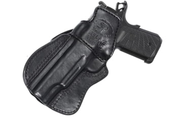 Image of Wilson Combat Undercover Professional Cowhide Leather Inside the Waistband Holster w/Rail, Full-Size 1911, Right, Black, UP1BLR15R