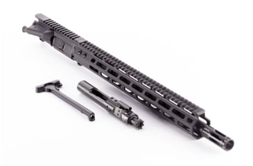 Image of Wilson Combat Upper, Complete, Forged, 300 BLK, Protector, Pistol Length, 16in, Round, Q-Comp, 1-7 Twist, Black, Black, TR-UF300BRCP16RQ7B