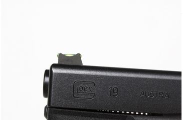 Image of Wilson Combat Vickers Elite Snag Free Front Sight for Glock, .230in, Green Fiber Optic 668FOG230