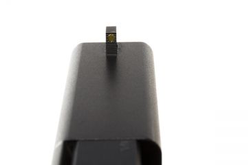 Image of Wilson Combat Vickers Elite Snag Free Front Sight for Glock, .245in, Gold Bead 668GB245