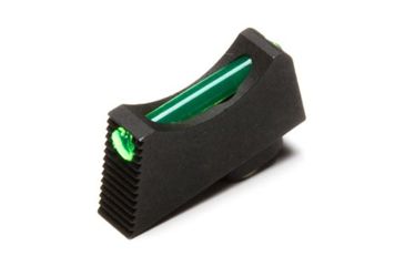 Image of Wilson Combat Vickers Elite Snag Free Front Sight for Glock, .230in, Green Fiber Optic, 668FOG230