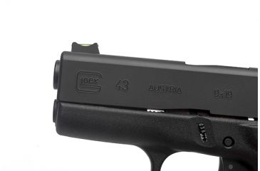 Image of Wilson Combat Vickers Elite Snag Free Front Sight for Glock 42, 43, Green Fiber Optic 760FOG