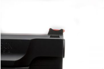 Image of Wilson Combat Vickers Elite Snag Free Front Sight for S and W M and P, .165in, Red Fiber Optic 762FOR165