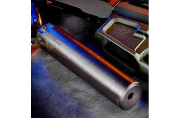 Image of Wilson Combat Quell SS 5.56x45mm NATO Suppressor, 1/2x28, 1.5x6.9 in, Black, 100000231397