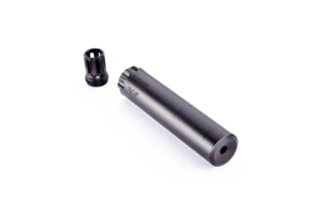 Image of Wilson Combat Quell SS 5.56x45mm NATO Suppressor, 1/2x28, 1.5x6.9 in, Black, 100000231397