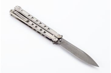 Image of Wilson Combat SuperFly Tactical Butterfly Folding Knife, Damascus, WTK-SF-D