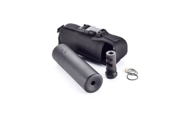 Image of Wilson Combat Whisper 5.56x45mm NATO MB Suppressor, 1/2x28, 1.875x6.3125 in, Black, 100000230322