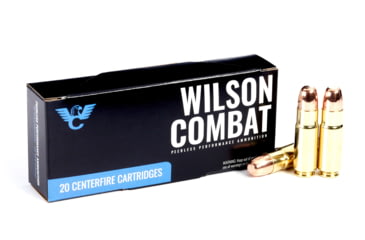 Image of Wilson Combat X-Treme .458 SOCOM 300 Grain Round Nose Flat Point Brass Cased Pistol Ammo, 20 Round, A458-300-RNFP-20RD