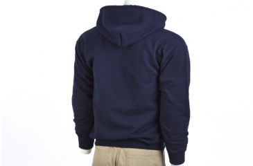 Image of Wilson Combat Zip-Up Hoodie, Navy Blue, 2XL 606NXXL