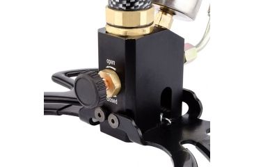 Image of Winbest PCP 4500 PSI Air Gun 3 Stage Hand Pump, Glow in the Dark Pressure Gauge Face, Black BS12558