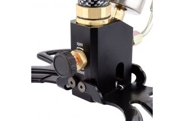 Image of Winbest PCP 4500 PSI Air Gun 3 Stage Hand Pump, Glow in the Dark Pressure Gauge Face, Black BS12558