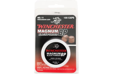 Image of Winchester Ammo Percussion Cap Magnum Black Powder #11, 100 Per Box, SML11