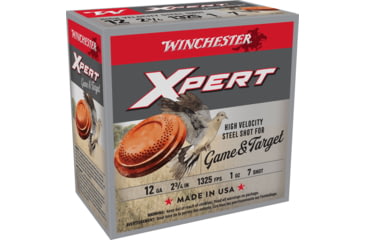Image of Winchester 12GA 2 3/4 1oz #7SHOT Brass Case Shotgun Ammo, WINCWE12GT7