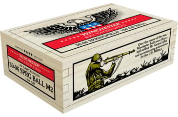 Image of Winchester 30- 06 Sprg 150 Fmj WWII Winchester, X3006WW2