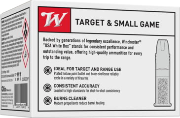 Image of Winchester 333 .22 Long Rifle 36 grain Copper Plated Hollow Point Rimfire Ammo, 333 Rounds, 22LR333HP