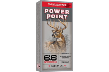 Image of Winchester Super-X 6.8 Western 170 Grain Jacketed Soft Point Centerfire Rifle Ammo, 20 Rounds, X68W1