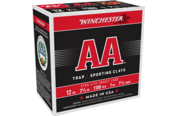 Image of Winchester AA 12 Gauge 1 oz 2.75in Centerfire Shotgun Ammo, 25 Rounds, AAL127