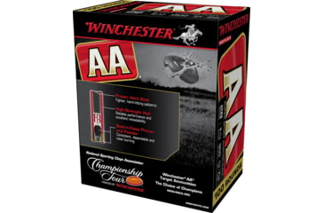 Image of Winchester AA 28 Gauge 3/4 oz 2.75in Centerfire Shotgun Ammo, 100 Rounds, AASC287VP