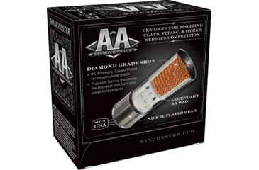 Image of Winchester AA DIAMOND GRADE 12 Gauge 1 oz 2.75in Centerfire Shotgun Ammo, 25 Rounds, AADGL12507