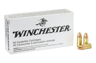 Image of Winchester Ammo Q4269 USA Handgun 9x21mm IMI 124 Gr Full Metal Jacket FMJ 50 B