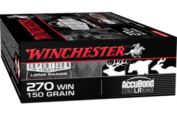 Image of Winchester Ammo S270LR Expedition Big Game Long Range 270 Win 150Gr AccuBond Lo, S270LR