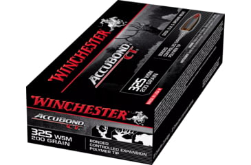 Image of Winchester Ammo S325WSMCT Expedition Big Game 325 WSM 200 Gr AccuBond CT 20 Bx, S325WSMCT