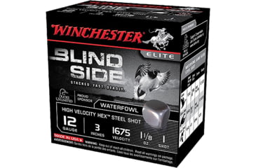 Image of Winchester Ammo SBS12LHV6 Blindside High Velocity 12 Gauge 3.5 1 3/8 Oz 6 Shot