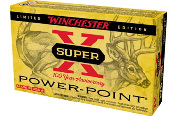 Image of Winchester Ammo Super X 100th Anniversary .270 Winchester 150 Grain Power-Point Brass Cased Centerfire Rifle Ammo, 20 Rounds, X270100