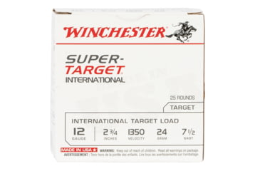 Image of Winchester Ammo TRGT213507 Super Target 20 Gauge 2.75 7/8 Oz 7.5 Shot 25 Bx/ 1