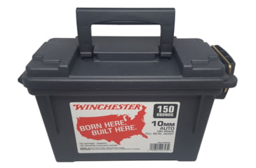 Image of Winchester Ammo USA10MMAC USA 10mm Auto 180 Gr Full Metal Jacket FMJ 150 Bx/