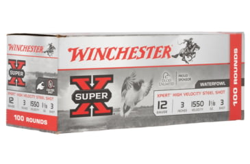 Image of Winchester Ammo WEX1233VP Super X Xpert High Velocity 12 Gauge 3 3 Shot 100 Bx/