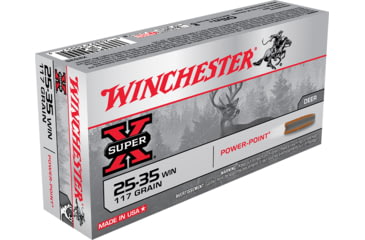 Image of Winchester Ammo Super-X 25-35 Win 117 Grain Soft Point Ammo, X2535