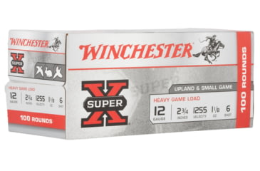 Image of Winchester Ammo XU12H6VP Super-X Heavy Game Load 12 Gauge 2.75 1 1/8 Oz 6 Shot