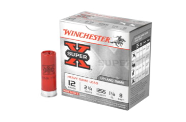 Image of Winchester Ammo XU12HT8 Super-X Heavy Game Load 12 Gauge 2.75 8 Shot 25 Bx/ 10